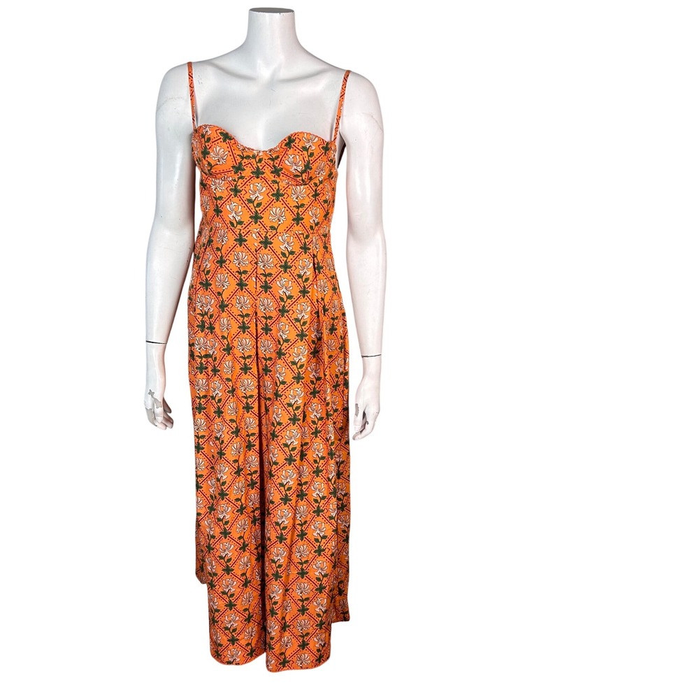 Agua by Agua Bendita Mambo Floral Midi Dress